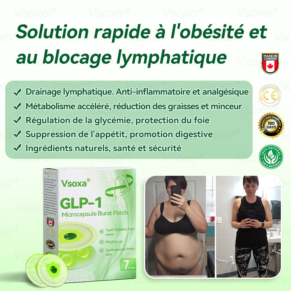 𝑅é𝑑𝑢𝑐𝑡𝑖𝑜𝑛 𝑑𝑒 30 % 𝑝𝑜𝑢𝑟 𝑢𝑛𝑒 𝑑𝑢𝑟é𝑒 𝑙𝑖𝑚𝑖𝑡é𝑒 ⏰ 𝑉𝑠𝑜𝑥𝑎® 𝐺𝐿𝑃-1 𝑀𝑖𝑐𝑟𝑜𝑐𝑎𝑝𝑠𝑢𝑙𝑒 É𝑐𝑙𝑎𝑡𝑒𝑚𝑒𝑛𝑡 𝑃𝑎𝑡𝑐ℎ 👍👍👍