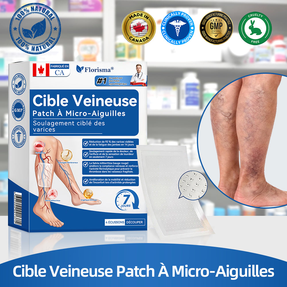 ✅𝐅𝐥𝐨𝐫𝐢𝐬𝐦𝐚®𝐂𝐢𝐛𝐥𝐞 𝐕𝐞𝐢𝐧𝐞𝐮𝐬𝐞 𝐏𝐚𝐭𝐜𝐡 À 𝐌𝐢𝐜𝐫𝐨-𝐀𝐢𝐠𝐮𝐢𝐥𝐥𝐞𝐬⚡Soulagement immédiat, résultats durables (UPSELL)