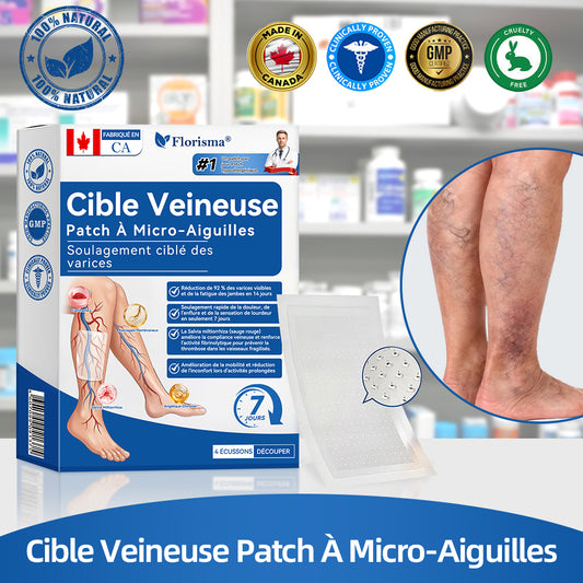✅𝐅𝐥𝐨𝐫𝐢𝐬𝐦𝐚®🪻💖𝐂𝐢𝐛𝐥𝐞 𝐕𝐞𝐢𝐧𝐞𝐮𝐬𝐞 𝐏𝐚𝐭𝐜𝐡 À 𝐌𝐢𝐜𝐫𝐨-𝐀𝐢𝐠𝐮𝐢𝐥𝐥𝐞𝐬⚡Soulagement immédiat, résultats durables