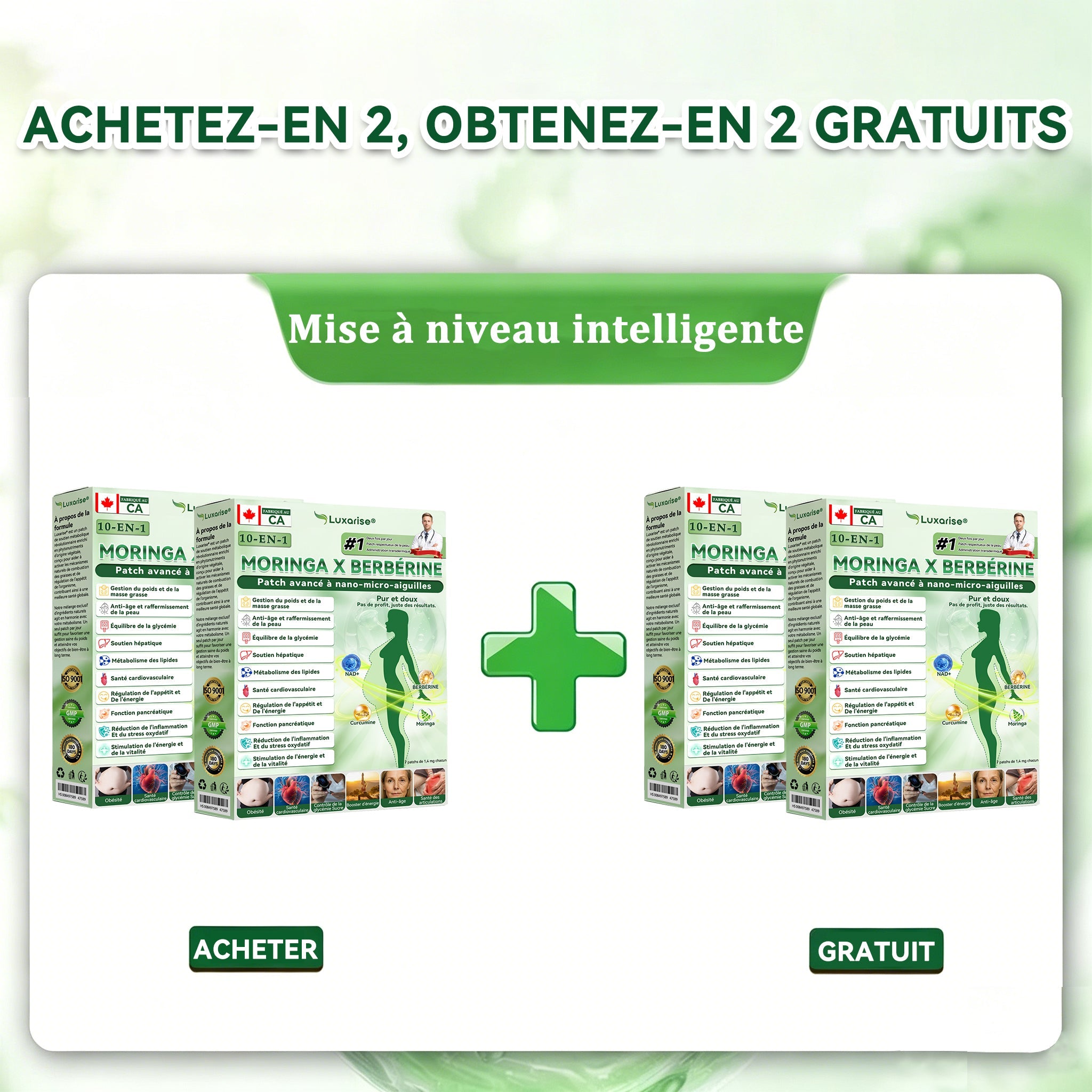 💰 4 boîtes - Perdez jusqu'à 20 kg