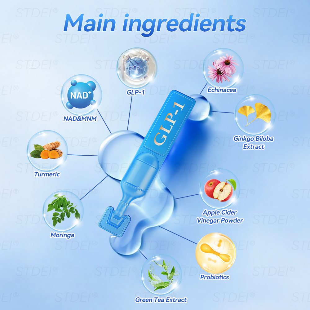 【Boutique officielle 】𝐒𝐓𝐃𝐄𝐈® 𝐆𝐋𝐏-𝟏 𝐌𝐢𝐧𝐜𝐞𝐮𝐫 𝐬𝐚𝐧𝐭é 𝐀𝐦𝐩𝐨𝐮𝐥𝐞 𝐒𝐨𝐥𝐮𝐭𝐢𝐨𝐧 𝐛𝐮𝐯𝐚𝐛𝐥𝐞 - 👨‍⚕️ Obésité, maladies cardiovasculaires, diabète, apnée du sommeil