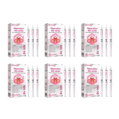 Glimmerly® 🍁💖DenPerm🎉— Gel Réparateur de l’Émail Naturel pour Caries, Dents Sensibles & Émail Fragilisé