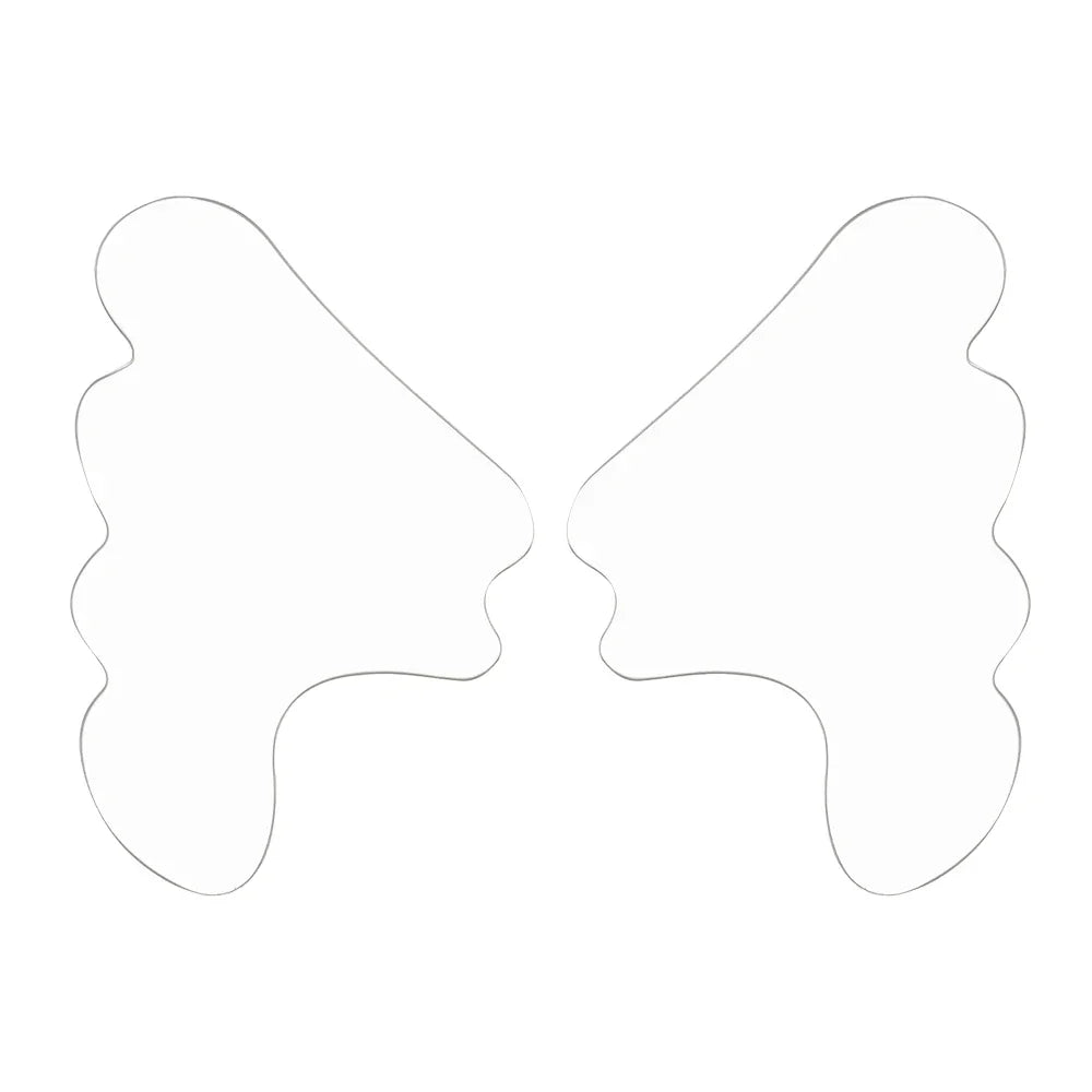 Facial Wrinkle Remover Pad Reusable Medical Grade Silicone Nasolabial Folds Anti-aging Mask Prevent Wrinkle Skin Lifting Patches